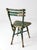 Antique Green Painted Rustic Adirondack Chair For Sale - Image 4 of 17