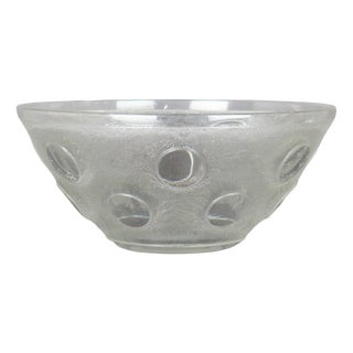 Art Deco Glass Bowl by Daum, 1930s For Sale