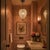1-Light French Empire Handcrafted Crystal Chandelier Antique Bronze Finish Dimmable Vintage Pendant Light For Sale In Houston - Image 6 of 10