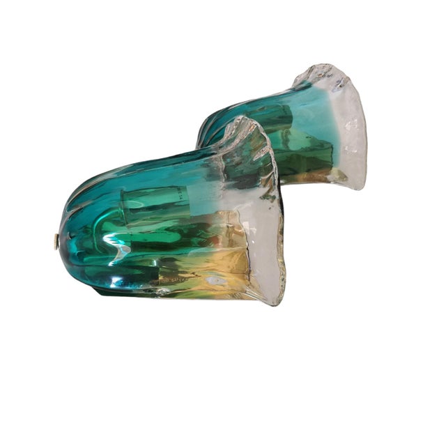 Murano Glass Wall Lamps from La Murrina, Italy, 1970s, Set of 2 For Sale - Image 17 of 18