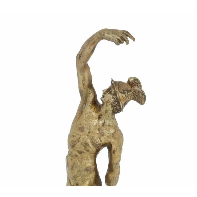 Italian Gilt Bronze Hermes, 19th Century For Sale - Image 4 of 6