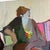Figurative Late 20th Century Itzchak Tarkay Original Oil on Canvas For Sale - Image 3 of 11