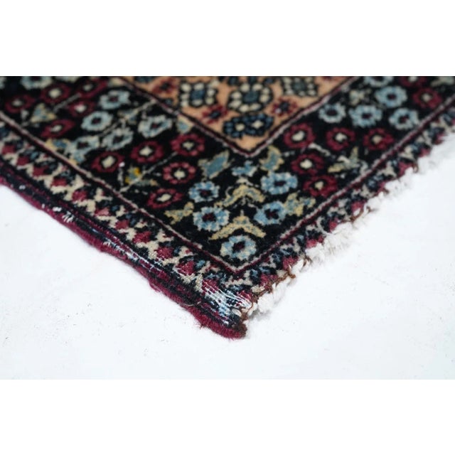 1910s Antique Tehran Rug 4'5'' x 6'11'' For Sale - Image 5 of 11