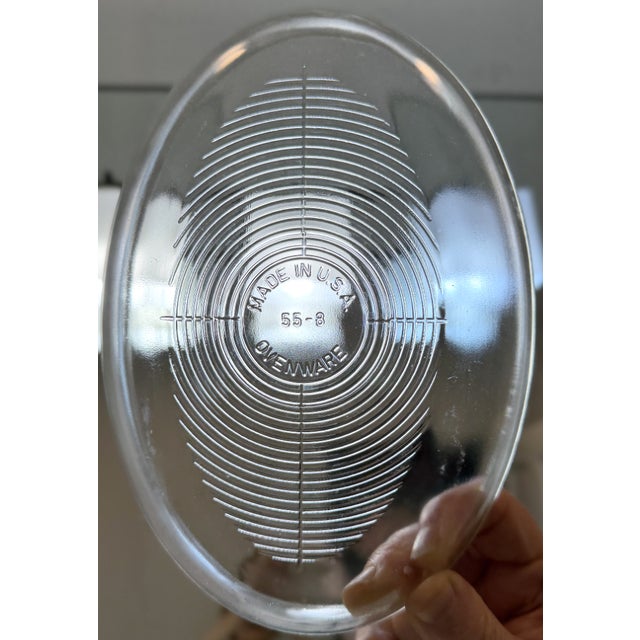 Silver Serving Dish With Glass Insert For Sale - Image 11 of 15