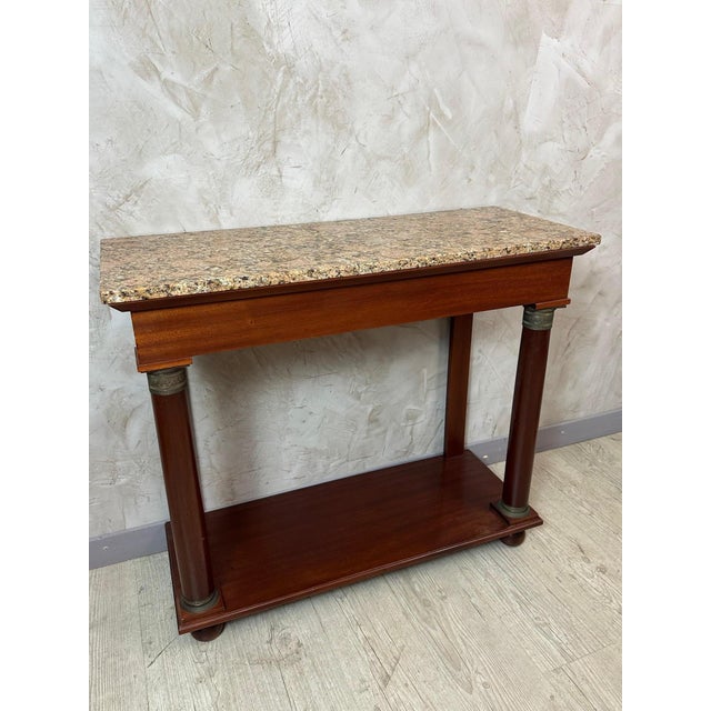 Empire Style Console Table, 1980 For Sale - Image 9 of 10