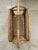 Camel 1970s Vintage Arched Rattan Magazine Rack Basket For Sale - Image 8 of 10