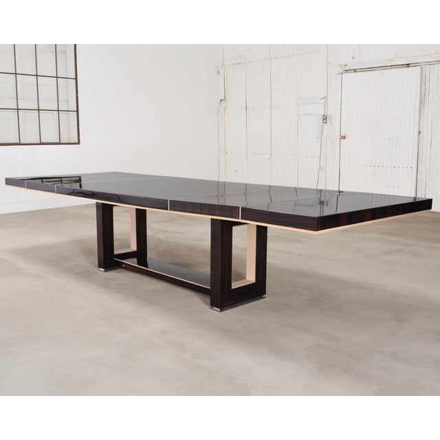 Dakota Jackson Macassar Ebony "Grand" Dining Table 11 Ft. For Sale - Image 18 of 18