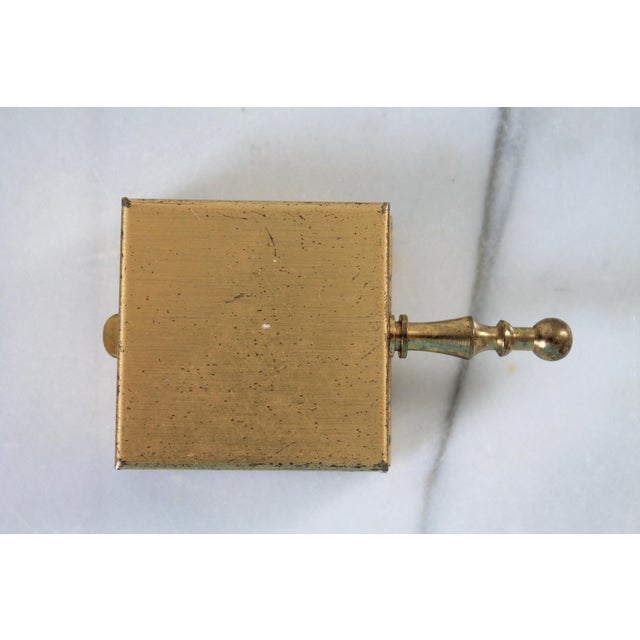 Metal Vintage Personal Ashtray or "Silent Butler" For Sale - Image 7 of 9