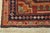 Caucasian Runner 4'3'' X 10'5'' Red Wool Semi-Antique Tribal Hand-Knotted Rug For Sale - Image 11 of 14