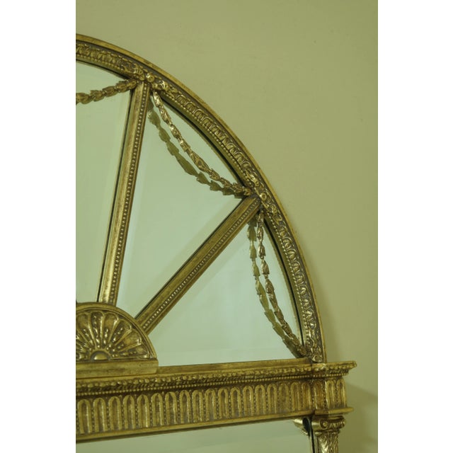 2010s Friedman Brothers Arch Top Gold Frame Mirror For Sale - Image 5 of 12