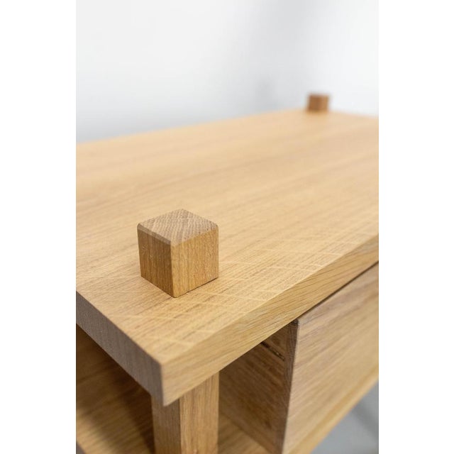 Wood French Nightstands, 2022, Set of 2 For Sale - Image 7 of 13