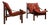 Norwegian Hunter Easy Chairs by Torbjørn Afdal for Bruksbo, 1970s, Set of 2 For Sale