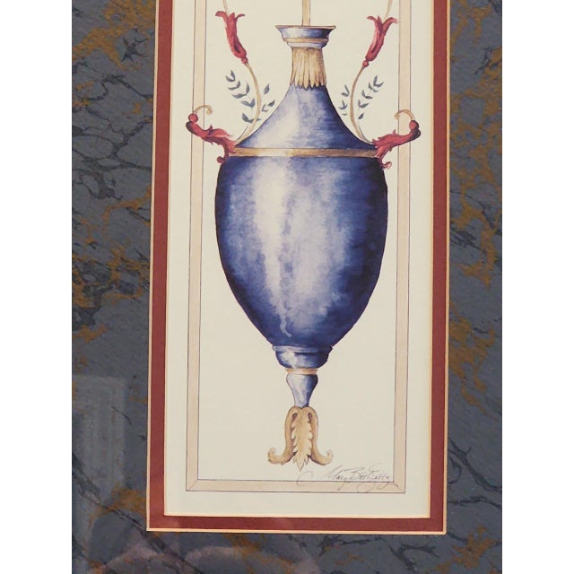1995 John Richard Collection Mary Beth Zeitz Tassel Hyacinth Print For Sale - Image 4 of 6