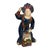 Blue Vintage Chinese Ancient Tang Dynasty Style Court Female Musician Figure 10" H For Sale - Image 8 of 8
