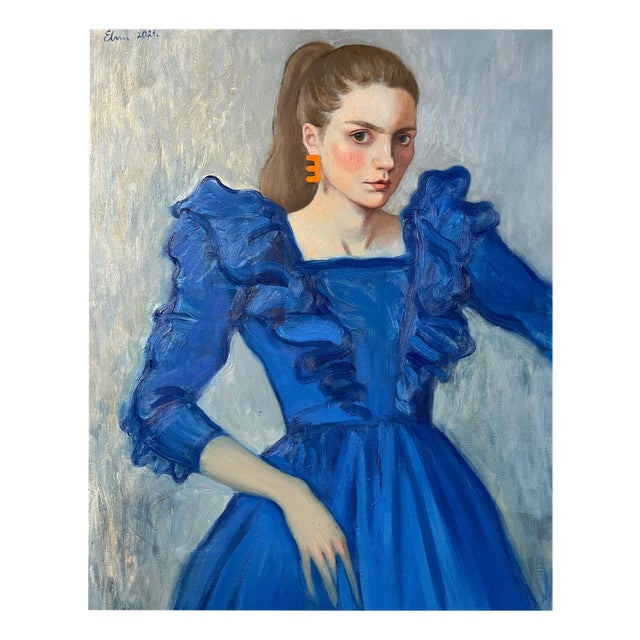 Portrait, 2000s, Original Oil Painting For Sale