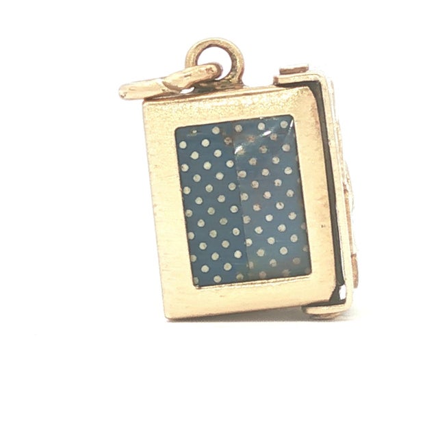1960's j.m. Fischer 14k Yellow Gold Deck of Playing Cards Charm For Sale - Image 4 of 6