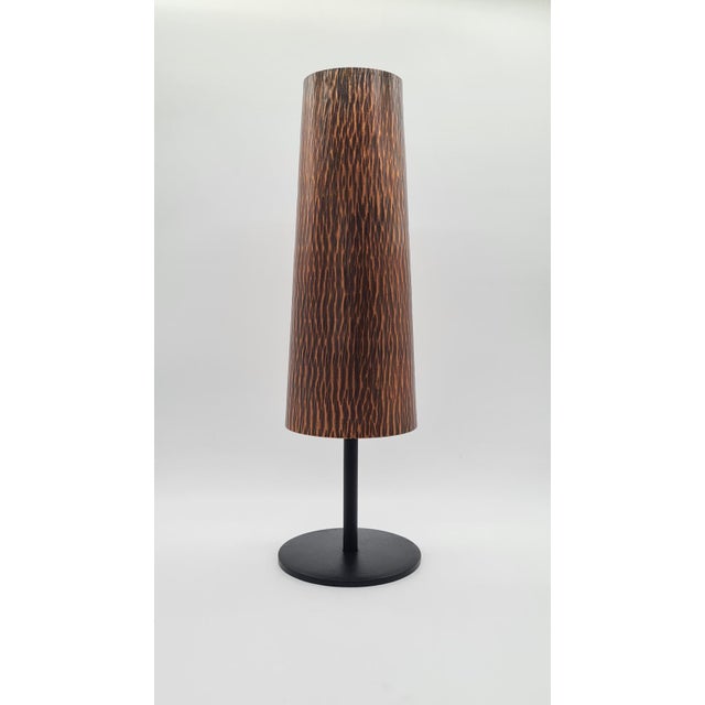 Metal Brutalist Vase, Copper, Black Steel, Germany, 1960s. For Sale - Image 7 of 7