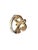 Metal Intage Sterling Silver Ring W/ Natural Emerald and Diamond Size 4 For Sale - Image 7 of 9