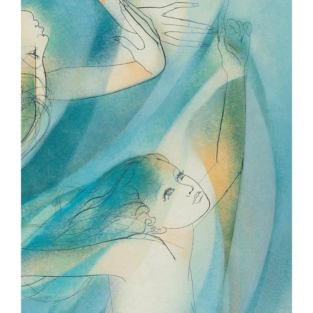 Jean-Baptiste Valadie, Les naïades, Lithograph For Sale - Image 5 of 7