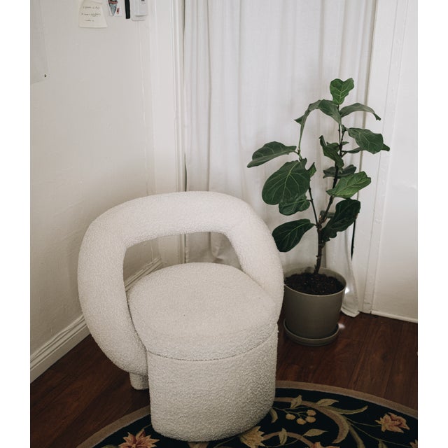 Contemporary Woo Furniture Play Armchair – Boucle For Sale - Image 3 of 4