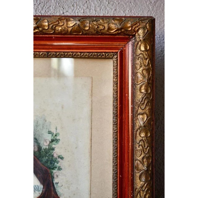 Dopter Paris, Claire, 19th Century, Lithograph, Framed For Sale - Image 7 of 10