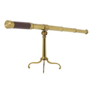 Desk Telescope from L Marks London For Sale