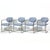 DIA - Design Institute America Set of Four or Eight Armchairs by Design Institute America For Sale - Image 4 of 13