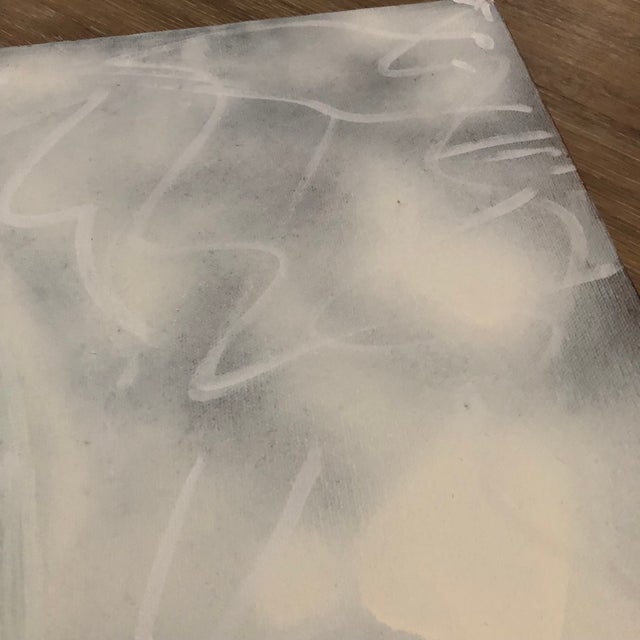 Contemporary Painting on Canvas by CL Auker, Large Green Pear For Sale - Image 4 of 6