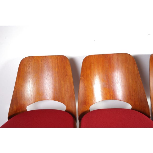 Dining Chairs by Oswald Heardtl for Ton, Set of 4 For Sale - Image 16 of 18