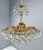 Hollywood Regency Chandelier with Crystal Glass Shades by Ernst Palme, Germany, 1960s For Sale - Image 12 of 18