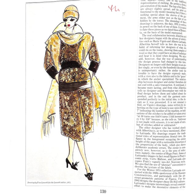 "Italian Fashion: The Origins of High Fashion and Knitwear" 1985 Swerling, Gail [Editor] For Sale - Image 12 of 12
