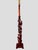 Chinoiserie Vintage Chinoiserie Intricately Hand Carved Double Foo Dog Floor Lamp With Helix Top Section Floor Lamp For Sale - Image 3 of 12