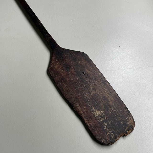 Contemporary Antique Wooden Shovel/Paddle, Japan, 1890s For Sale - Image 3 of 10