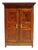 Louis Philippe Wardrobe in Light Walnut For Sale