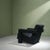 Modern Early Utrecht Chair in Black Upholstery by Gerrit Thomas Rietveld for Metz & Co., 1936 For Sale - Image 3 of 13