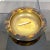 1960s Tortoiseshell Acrylic & Brass Centerpiece Plate, 1960 For Sale - Image 5 of 9