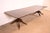 Baker Furniture Style Georgian Banded Mahogany Double Pedestal Extension Dining Table, Newly Refinished For Sale - Image 15 of 15