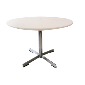 Vintage Italian Stone, Resin & Chrome Side or Coffee Table, 1970s