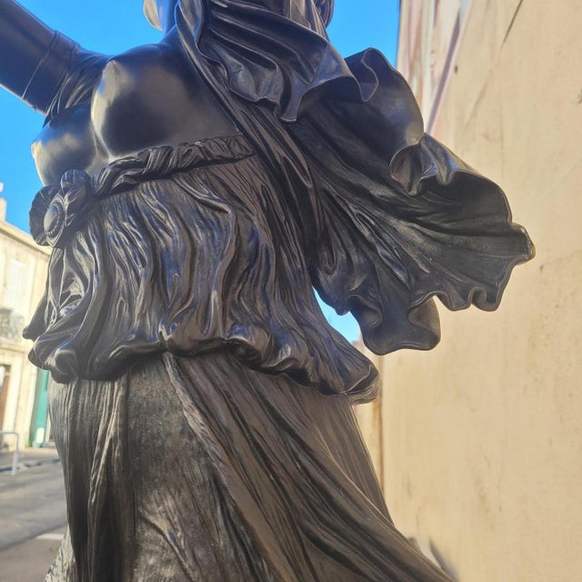 J.B. Clésinger, Dancer, Large Bronze, 19th Century For Sale - Image 11 of 18