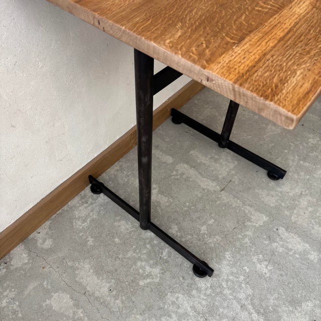 Wooden Bistro Table For Sale - Image 3 of 6