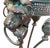 1960s Pair of Neoclassical Lion-Head Plant Stands With Faux-Marble Base For Sale - Image 11 of 17