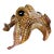 Vintage Artisan Ceramic Undulating Octopus Sculpture For Sale
