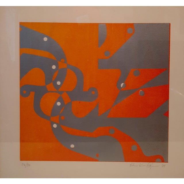 Vitantonio Russo, Untitled, Original Artwork on Paper, 1971 For Sale - Image 11 of 11