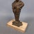 Brown Vintage Bronze Sculpture Bust of a Man with Marble Base, 20th Century For Sale - Image 8 of 13