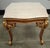 Late 20th Century Meroni Francesco Louis XV Partial Gilt Mahogany and Marble Top Side Table For Sale - Image 4 of 12