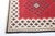 1920s 1920's Fine Antique Sarkoy Flatweave Kilim in Red & Ivory-8'11' X6 7'' For Sale - Image 5 of 12