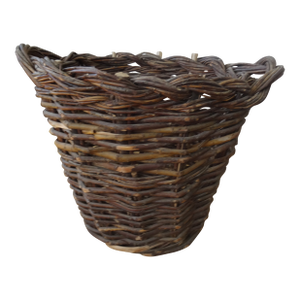 1980s Extra Large Vintage French Grapevine Basket