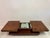 Brown Brown Lacquered Goatskin Sliding Coffee Table, Italy, 1970s For Sale - Image 8 of 18