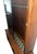 Mid-Century Modern Walnut Mid Century Modern Glass Display Cabinet 74” Tall X 44.5” Wide. Rifle / Pool Stick Display For Sale - Image 3 of 9