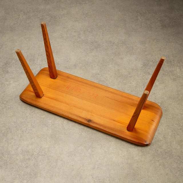 Visingsö Bench in Pine by Carl Malmsten, Sweden, 1950s For Sale - Image 16 of 17